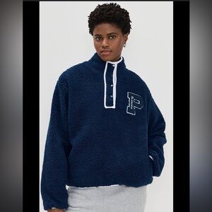 PARKE Chenille Varsity Fleece Sweatshirt